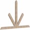 Ekena Millwork Saratoga Smooth Timber Gable Bracket, Douglas Fir, 108"W x 72"H x 3 1/2"D x 5 1/2"F, 16/12 Pitch GBW108X72X0406SAR00SDF - alternate 3